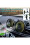 5V Dual-Head Car Fan, Portable Vehicle Fan - 4