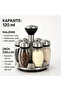 6-piece rotating metal spice rack spice set - 2