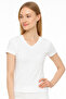 Short Sleeve V-Neck Tank Top Body - 2