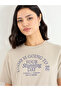 Slogan Print Regular Fit T-Shirt - 4