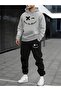 Dare to Dream Printed Unisex Women/Men Hooded Oversize Bottom/Upper Tracksuit Set