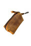 Genuine Crayz Leather Keychain and Coin Purse Handcrafted 9Cmx5Cm