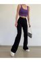 Love Non-Fading Black Lycra Super High Waist Casual Jean Trousers. (Super High. )(Full Mold) - 4