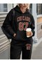Chicago 86 Printed Unisex Women/Men Hooded Oversize Bottom/Tope Tracksuit Set