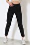 Women's High Waist Black Mom Jeans Stretch Fabric Stretchy Denim Pants - 5