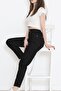 High Waist Mom Jean Boyfriend Jeans Black - 18222 - 6