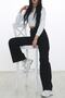 High Waist Wide Leg Jean Palazzo Trousers Jeans Women Black - 8595.1572. - 2