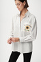 Casual Cut White Shirt with Pocket Detail - 6