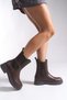 Vennalue Women's Chealsea Boots 0012702 Brown - 4