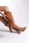 Clarhera Women's Boots 0012307 Tan Skin - 4