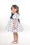 Special Design Girl's Dress, Birthday Dress, Graduation Dress, Polka Dot, Bow Detail - 7
