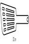 Omelette Turner Space Tone – Non-Stick Friendly Kitchen Utensil, 33 cm - 2