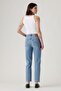 501 Crop Local Tr Spark My Spurs Women's Blue Jean - 2