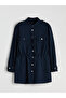 Lcw Gracehakim Collar Gathered Women's Jacket - 6