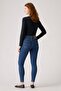 721 High Rise Skinny Triangle Exploratio Women's Blue Jean - 2