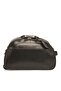 S1Sc00002566-A97 Leather Unisex Travel Bag - Black