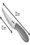 Presto Steak Knife Set 12 cm, 6 Pcs Beige – Durable Table Knives - 2
