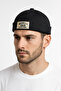 Adjustable Black Men's Docker Hat with Brooklyn New York Label Streetwear Style - 4