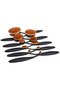 Oval Makeup Brush 10pc Set Foundation/Powder Brush kit Beauty Blender Blush Brush Cosmetic Tool - 4