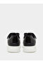 Teen Plain Hook and Loop Sneakers - 4