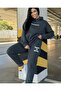 Unisex Men's Women's That's so Faith Printed Oversize 3 Thread Hooded Tracksuit Set