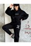 Unisex Men's Women's That's so Faith Printed Oversize 3 Thread Hooded Tracksuit Set