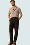 Men's Fashion Linen Straight Silhouette Pipe Leg Long Trousers Daily Use Summer - 3