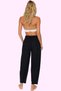 Women's Fashion High Waist Carrot Pants Cotton Comfortable Summer Daily Weekend Summer - 4