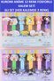 Sanrio Kuromi Cinamonroll 12 Color 6-Piece Phosphor Pencil Set - School Pen Set - (Stand Included) - 3