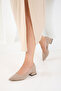 Skin Suede Women's Classic Heeled Shoes 18391 - 5