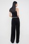 Black Fleece Straight Normal Waist Stretchy Thick Knitted Sweatpants Twoaw26Ea00001 - 4