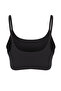 Teen Black Soft Fabric Adjustable Strap Support/Contour Sports Bra Thmaw26Ss00004 - 6