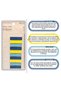 Postit ملون شفاف Post-it Post It.علامة مرجعية للكتاب، ورق ملاحظات لاصق، 200 ورقة - 5