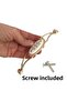 Select Handle Gold Gold 128 mm Handle Furniture Kitchen Cabinet Drawer Cabinet Door Handle Handle Metal Handles - 2