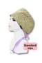 Standard Green Crispy Patterned Surgical Bonnet Doctor Nurse Health Care Bonnet