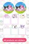 Super Sticker Set - 100+ Pieces of Stickers, 6 Pieces of Memo Pad Stickers, 2 Pieces of Coaster Sticker Set - 2