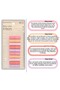 Postit ملون شفاف Post-it Post It.علامة مرجعية للكتاب، ورق ملاحظات لاصق، 200 ورقة - 5