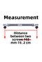 Furniture Handle Kitchen Cabinet Drawer Cabinet Handles Cover Handle Handle Chrome Color 192 mm Metal - 3