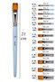 Professional Oil Painting Brush - No:20 1 Piece Synthetic Bristle Acrylic Art and Hobby Product