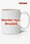 كوب أبيض بشعار الرسوم المتحركة Hunter x Hunter هدية لصديق الحبيب