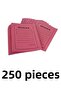 250 Pieces Pink File Full Cover Cardboard File Pink