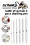 A3 Ring Binder Sketchbook Spralli 50 Sheets Charcoal Drawing Set Fatih Graduated Pencil Dough Eraser Exam - 4
