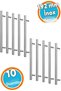 İnox Metal Furniture Kitchen Drawer Cabinet Cabinet Door Handle Handle Handles (192 mm - 19.2 cm) 10 Pieces