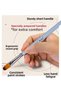 Cat's Tongue Brush No:10 1 Piece Synthetic Bristle Cat's Tongue Brons Brush Art And Hobby Acrylic Paint Oil Size - 2