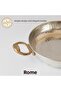 20 cm Handmade Inside and Outside Tinned 1St Grade Flat Copper Pan Sahan Hollow Out Milking Egg Omelet Menemen - 3