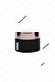Amber cream jar 50ml glass cream jar bright silver lid 50cc glass jar (6 pcs) - 5