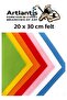 Yellow Felt 50X70 cm 2.0 mm 3 Pieces Colorful Hobby Felt Handicraft Felt Kindergarten Nursery Preschool - 6