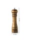 Wooden Spice Salt Grinder Mill Salt Shaker Spice Rack 21 Cm Single Piece Brown - 8