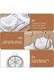2 in 1 Egg Slicer – Stainless Steel and Abs Plastic, Multifunctional Egg Cutter - 6