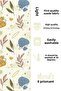 Autumn 2 Pattern Printed Suede Runner Tablecloth - 3